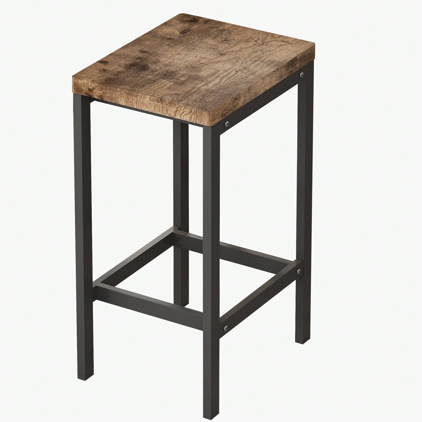 Long Dining Table Set With 3 Stools Easy Assembly Perfect For Family Gatherings Natural