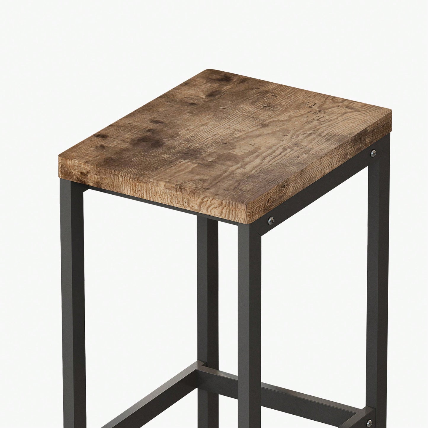 Long Dining Table Set With 3 Stools Easy Assembly Perfect For Family Gatherings Natural