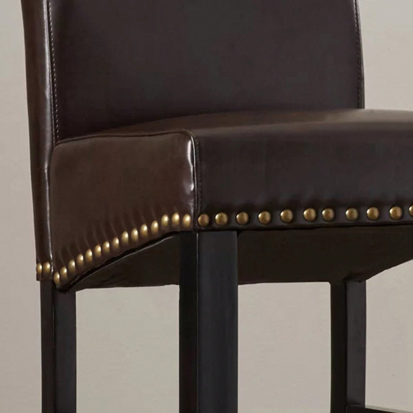 Upholstered 30 Inch Counter Stool Set Of 2 With Solid Wood Frame For Kitchen And Dining Room