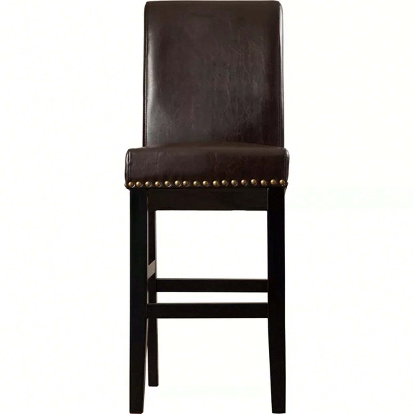 Upholstered 30 Inch Counter Stool Set Of 2 With Solid Wood Frame For Kitchen And Dining Room