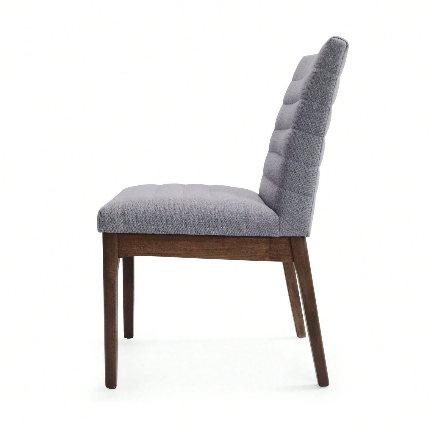 Set Of 2 Modern Upholstered Dining Chairs With Stylish Design And Comfortable Seating
