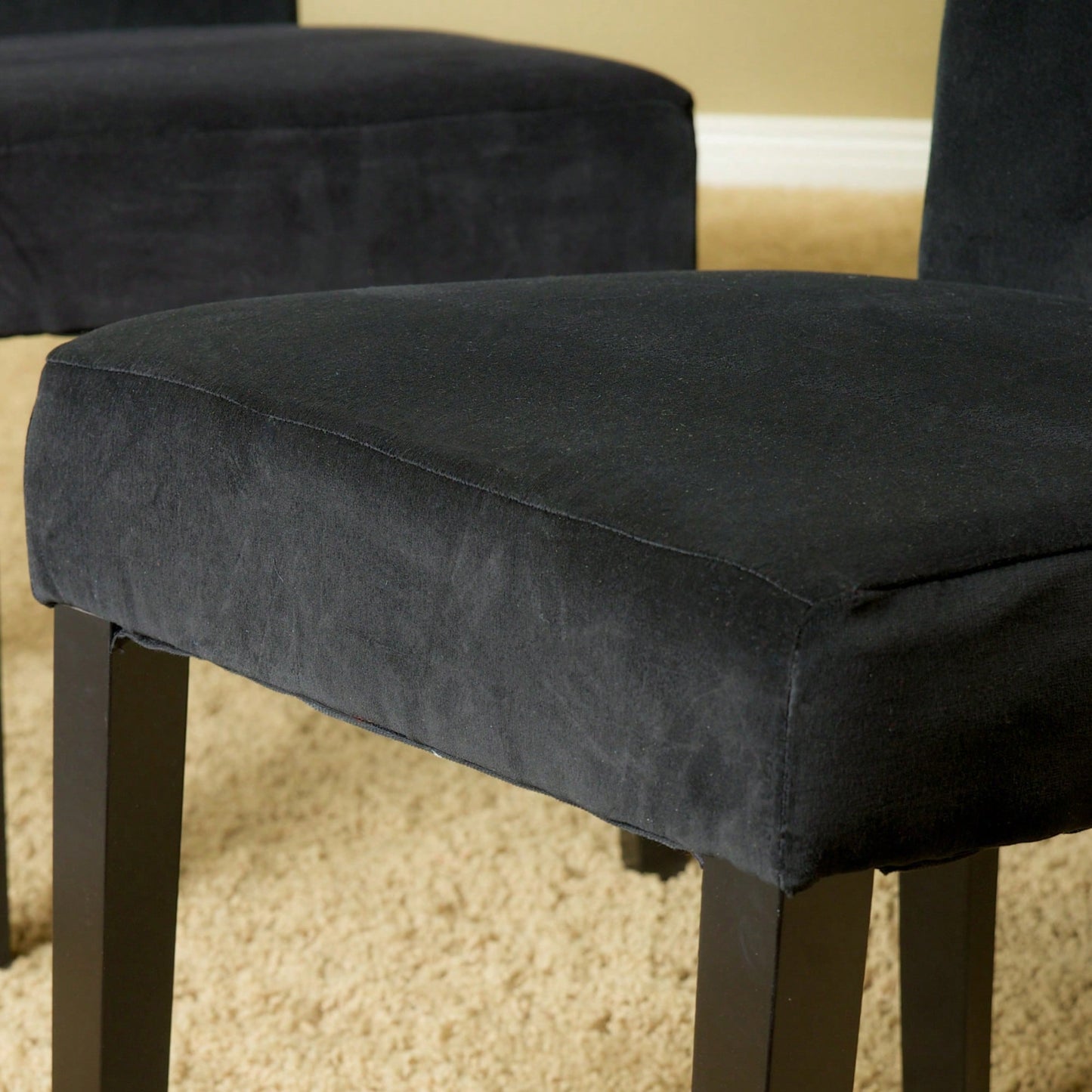 Set Of 2, Elegant Modern Dining Chair With Comfortable Upholstery And Stylish Design