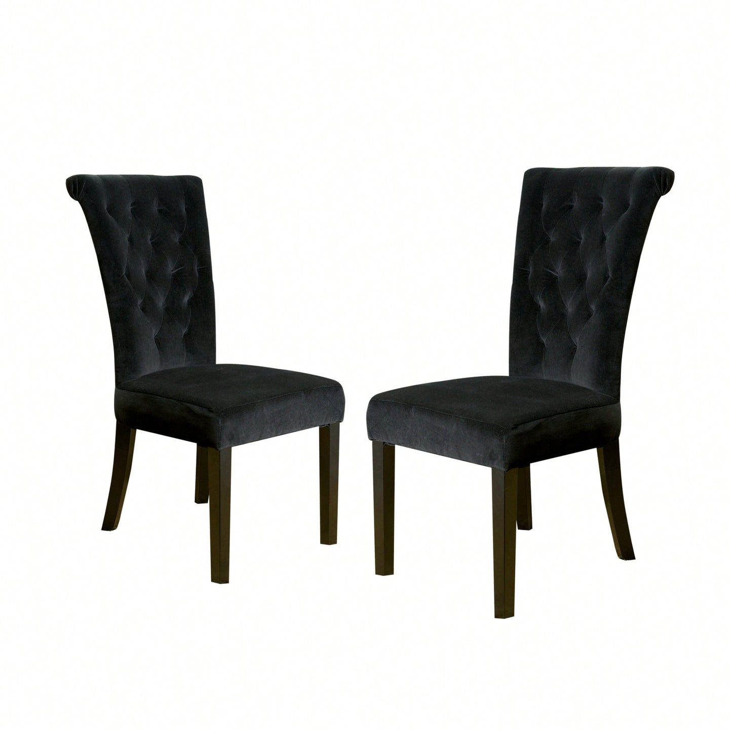 Set Of 2, Elegant Modern Dining Chair With Comfortable Upholstery And Stylish Design
