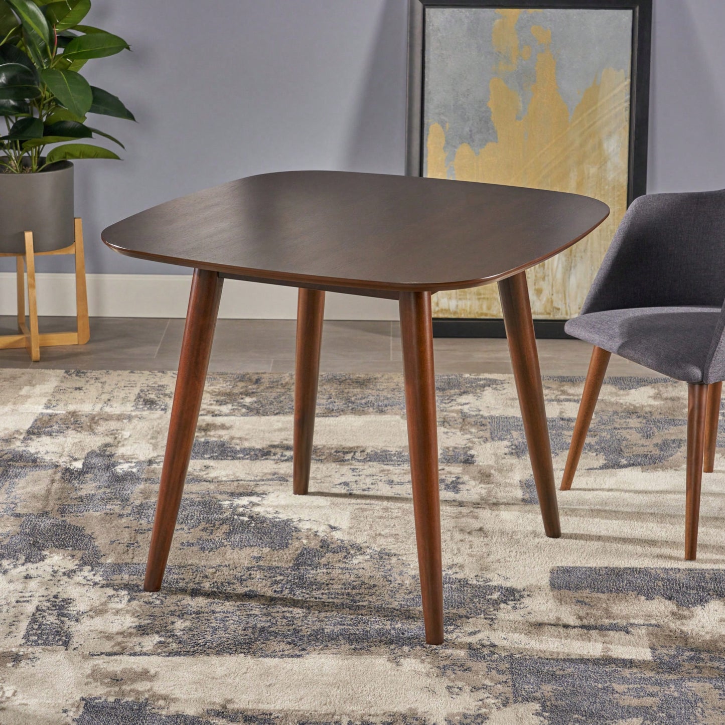 Stylish Square Dining Table For Modern Homes With Elegant Design And Durable Finish