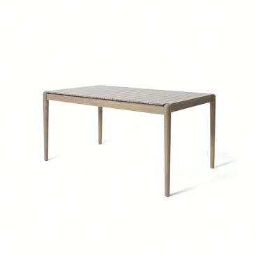 Light Ash Dining Table 68.25 Inch Wide Modern Design Perfect For Dining Room Or Kitchen