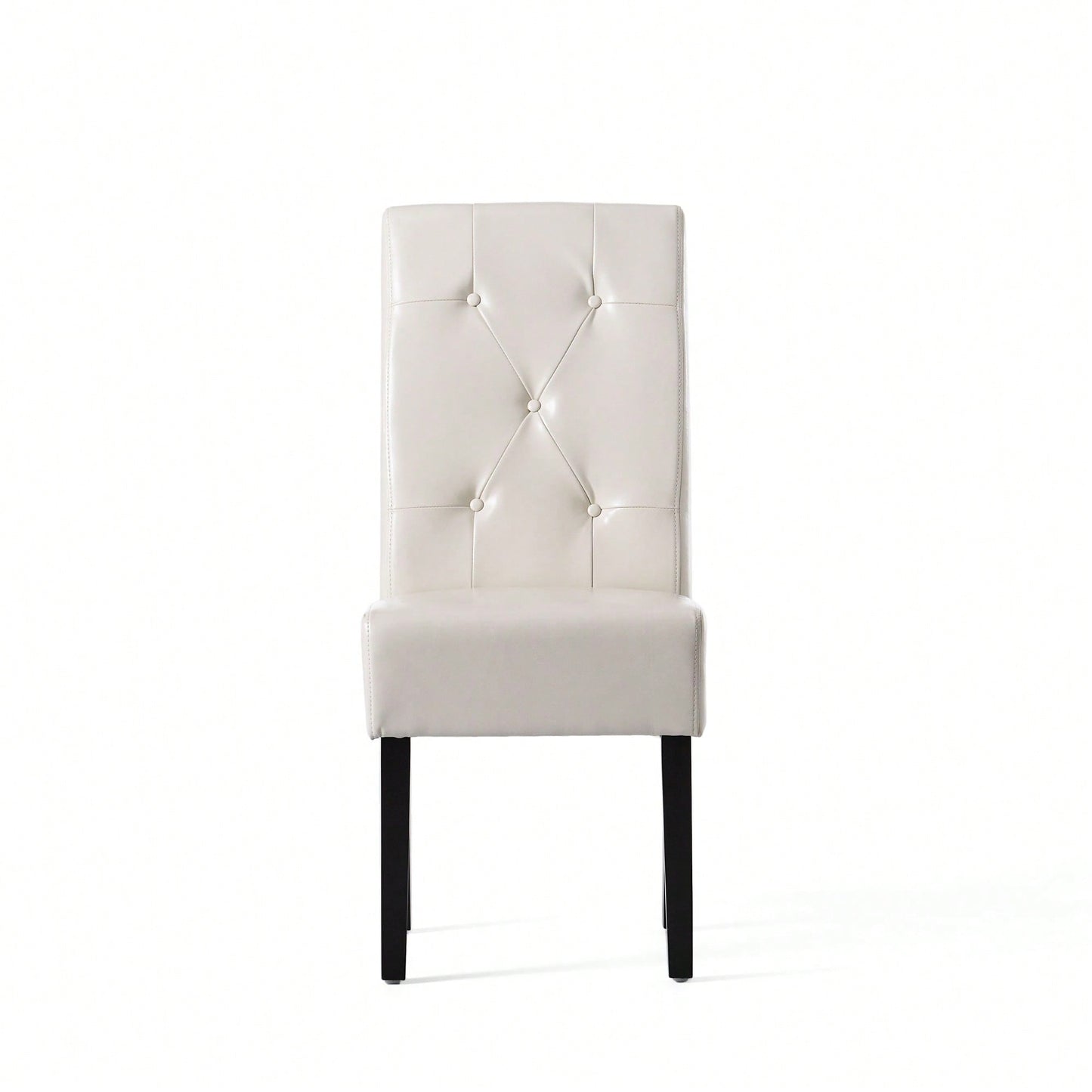 Set Of 2 Elegant Modern Dining Chair With Comfortable Upholstery And Stylish Design