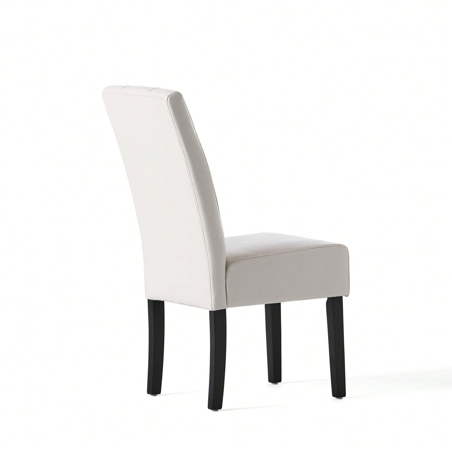 Set Of 2 Elegant Modern Dining Chair With Comfortable Upholstery And Stylish Design