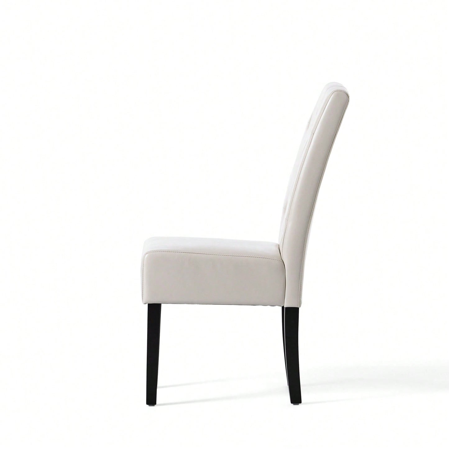 Set Of 2 Elegant Modern Dining Chair With Comfortable Upholstery And Stylish Design