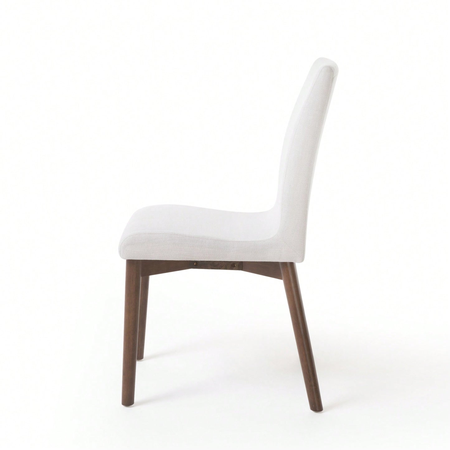 Set Of 2 Modern Upholstered Dining Chairs With Stylish Design And Comfortable Seating