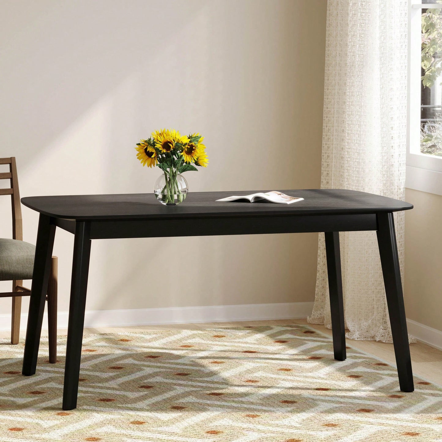 Elegant Modern Dining Table For Stylish Home Decor And Entertaining