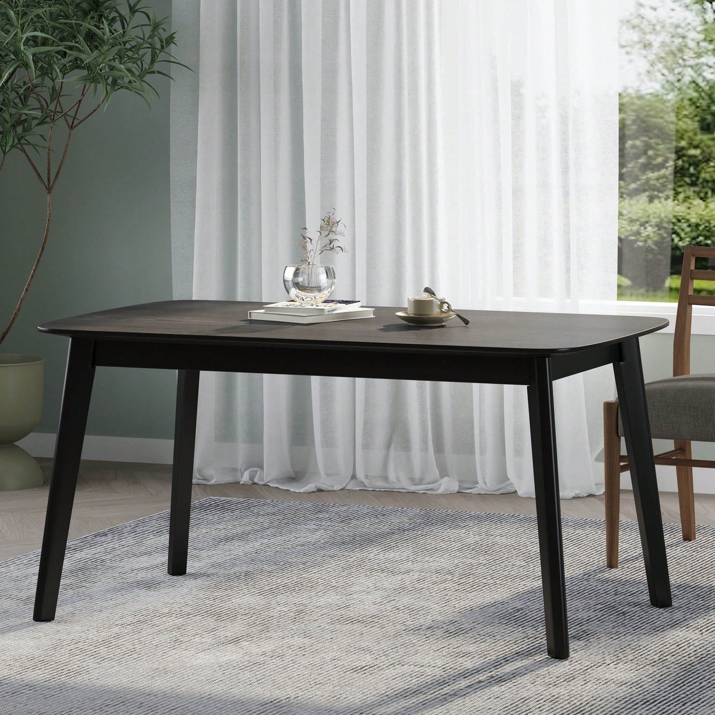 Elegant Modern Dining Table For Stylish Home Decor And Entertaining