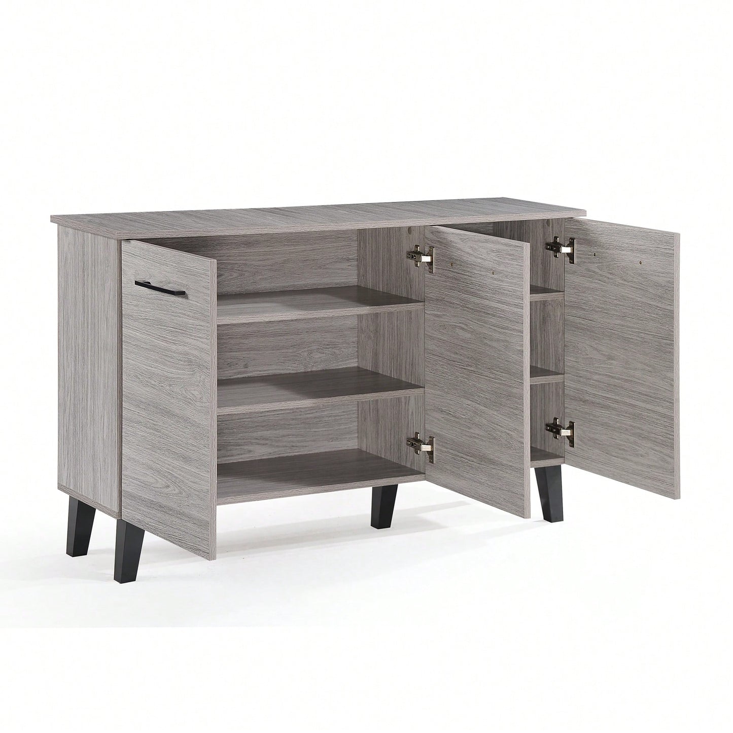 Versatile Multi-Function Cabinet For Storage And Organization In Home Or Office
