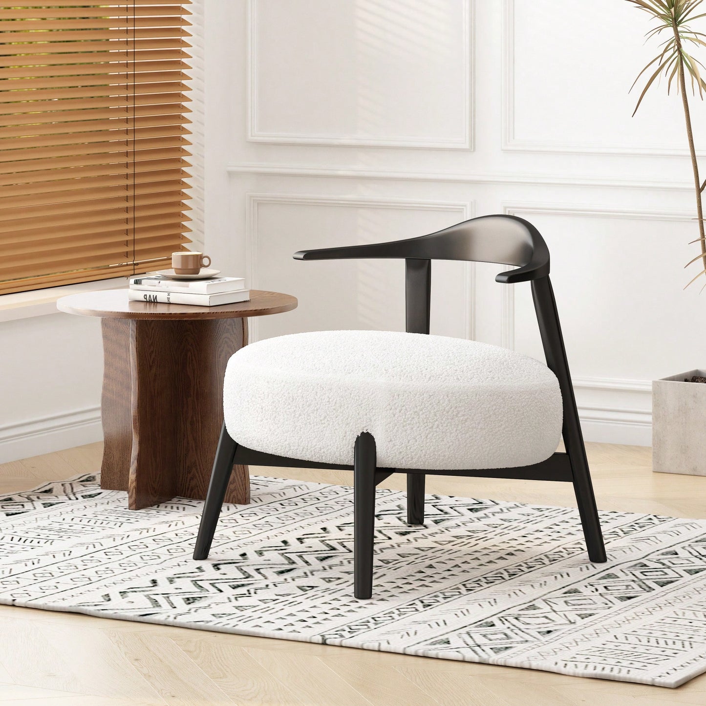 Stylish Modern Accent Chair For Living Room Or Office Seating Decor