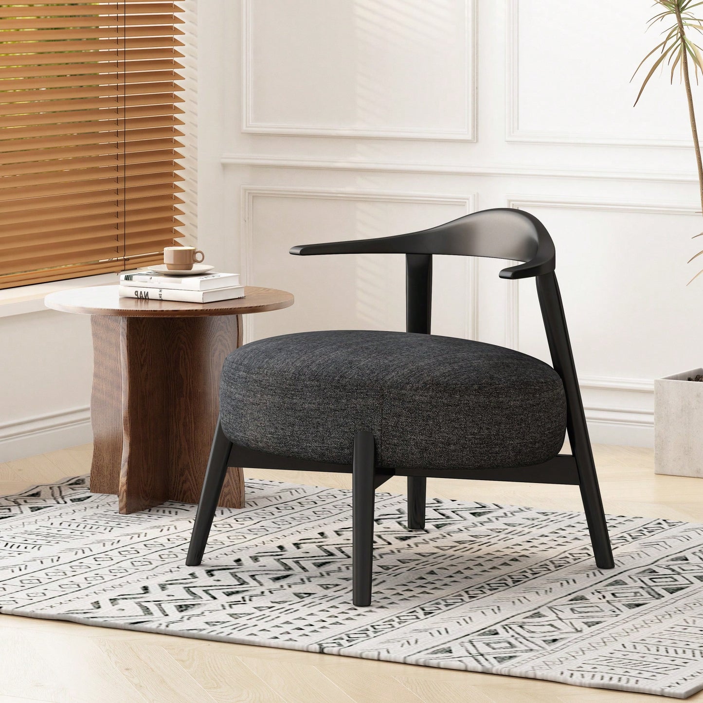 Stylish Modern Accent Chair For Living Room Or Office Seating Decor