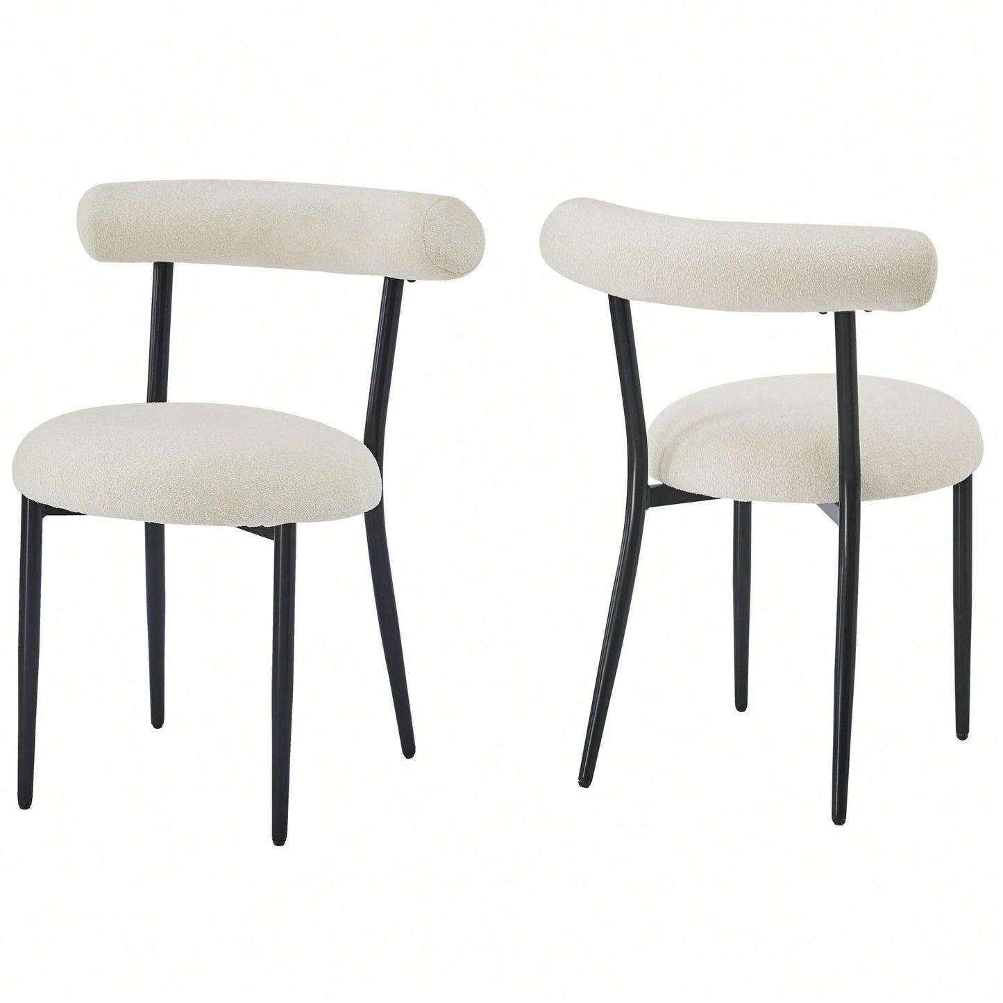 Set Of 2 Stylish And Comfortable Dining Chairs For Modern Home Decor