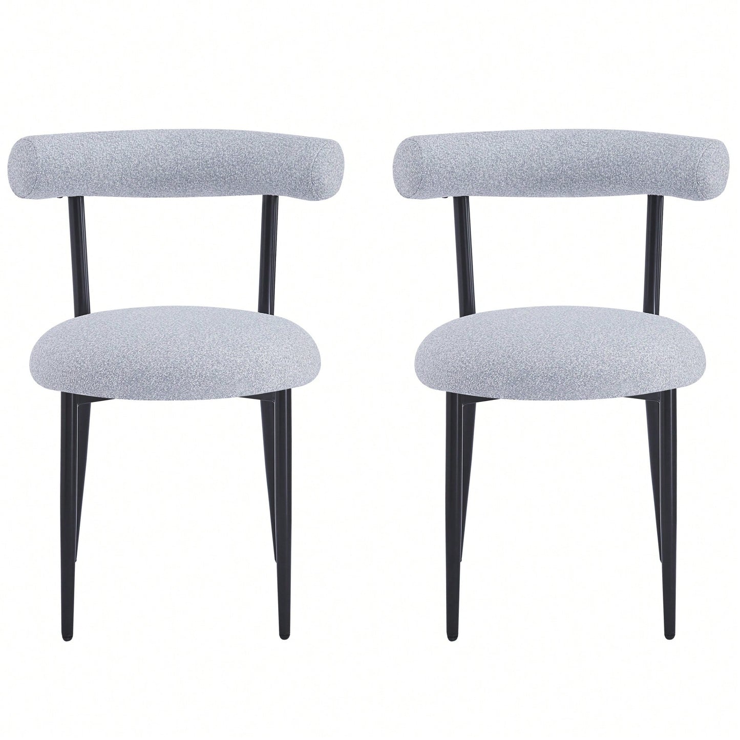 Set Of 2 Stylish And Comfortable Dining Chairs For Modern Home Decor