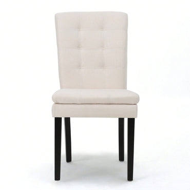 Set Of 2 Elegant Modern Dining Chair With Comfortable Upholstery And Stylish Design