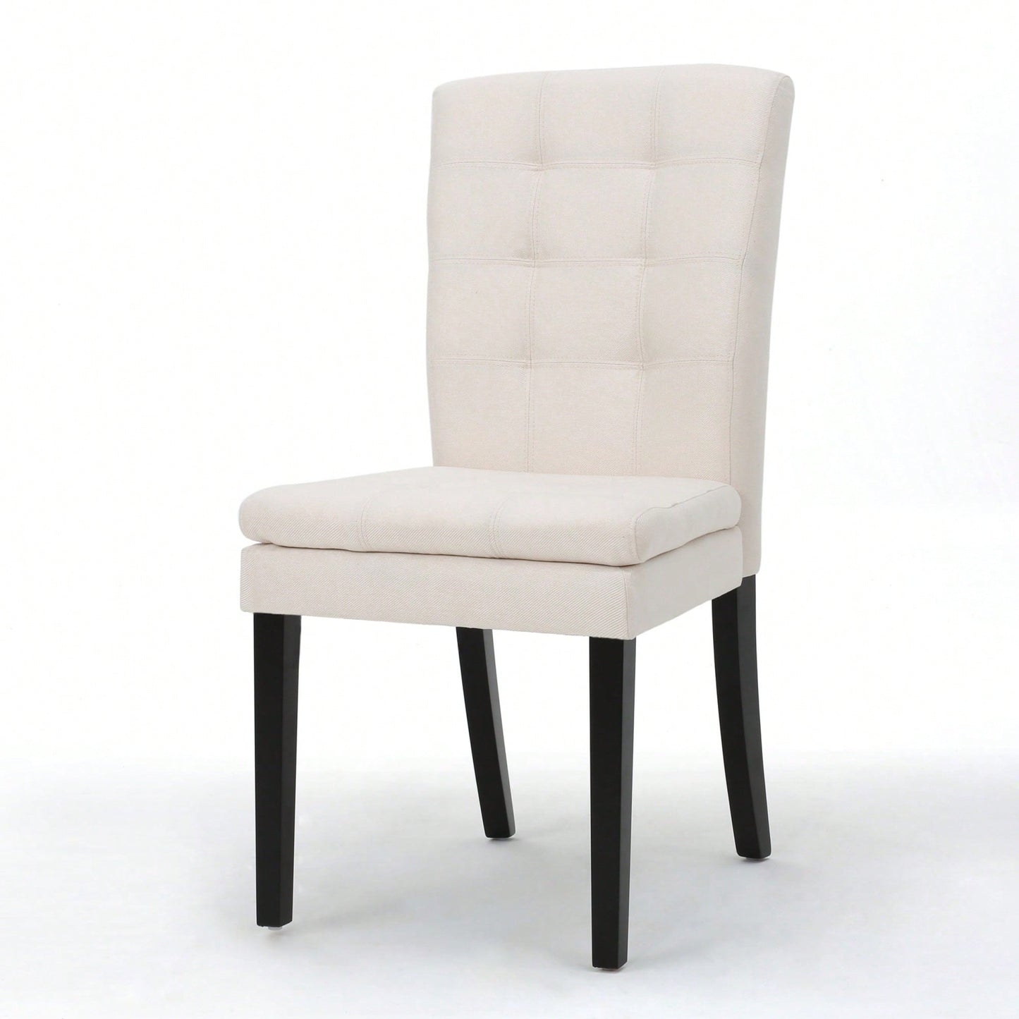 Set Of 2 Elegant Modern Dining Chair With Comfortable Upholstery And Stylish Design