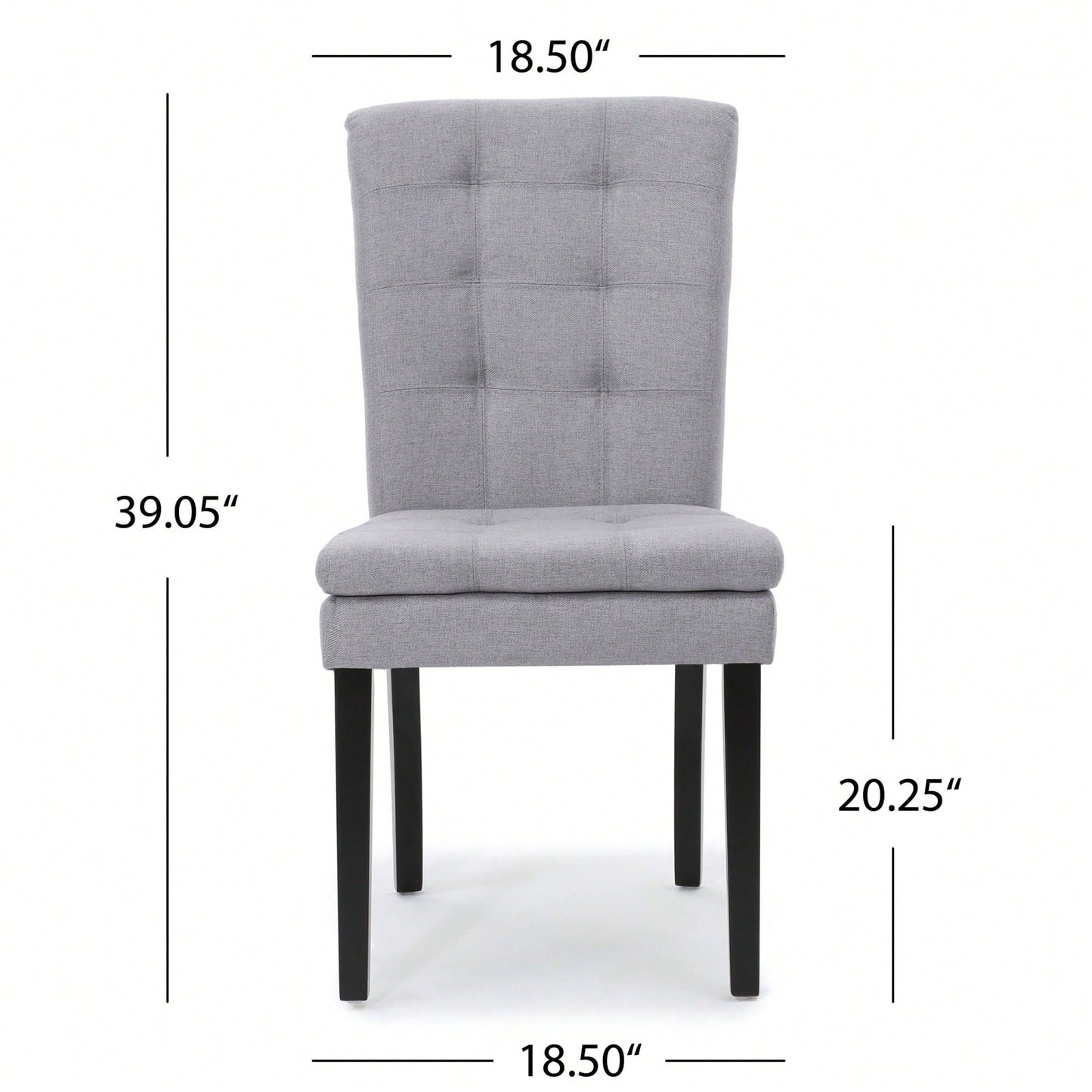 Set Of 2 Elegant Modern Dining Chair With Comfortable Upholstery And Stylish Design