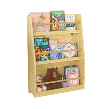 3 Tier Pink Kids Book Shelf For Organized Bedrooms Playrooms And Classrooms