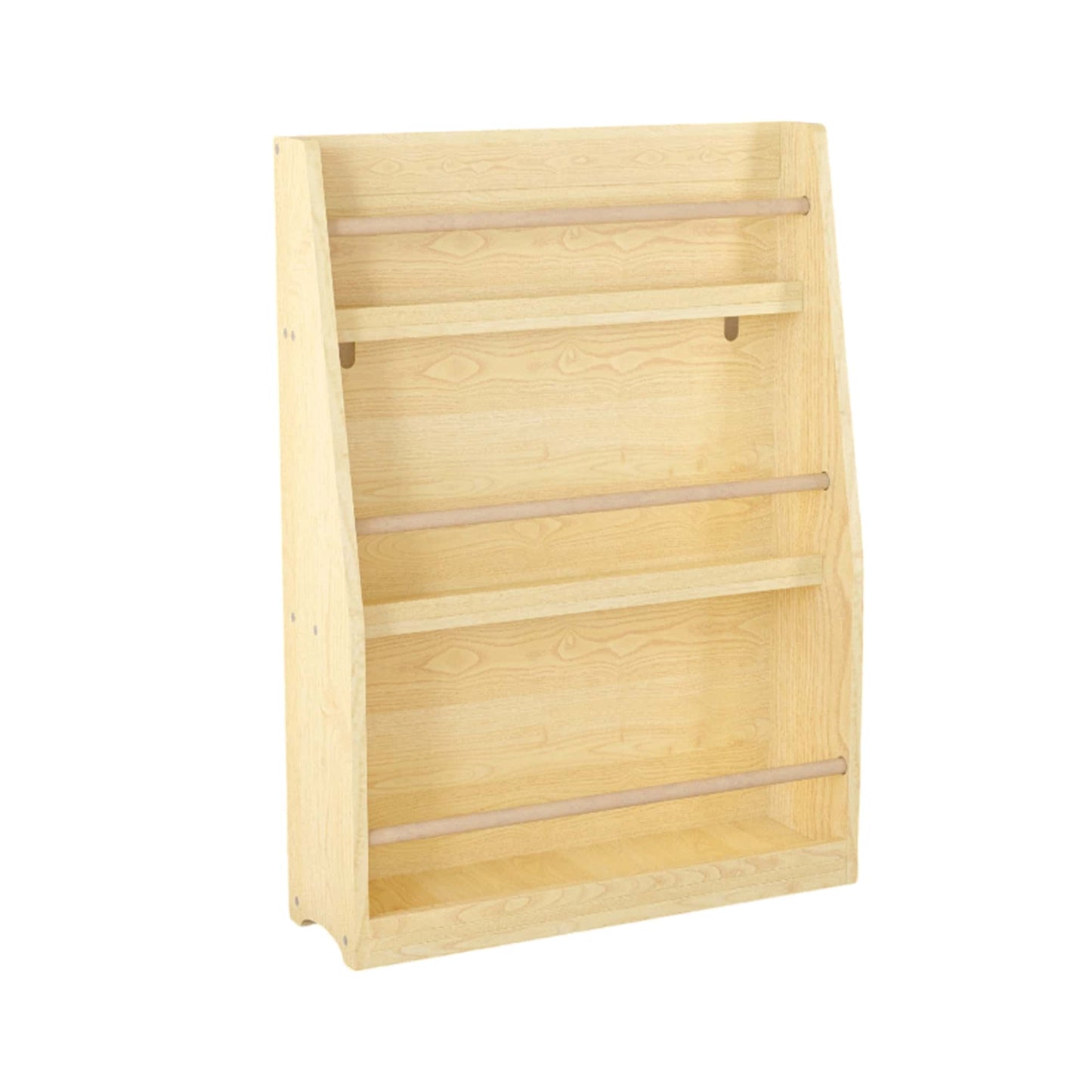 3 Tier Pink Kids Book Shelf For Organized Bedrooms Playrooms And Classrooms