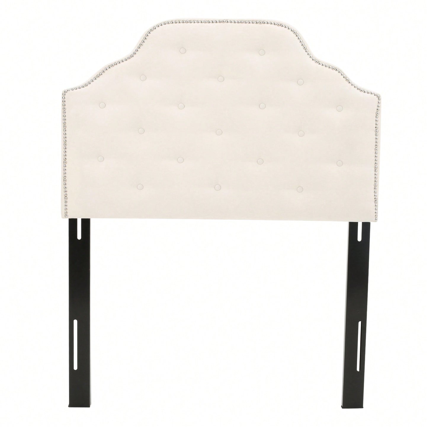 Stylish Twin Sized Headboard For Modern Bedrooms With Upholstered Design And Adjustable Height