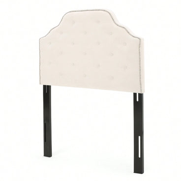 Stylish Twin Sized Headboard For Modern Bedrooms With Upholstered Design And Adjustable Height