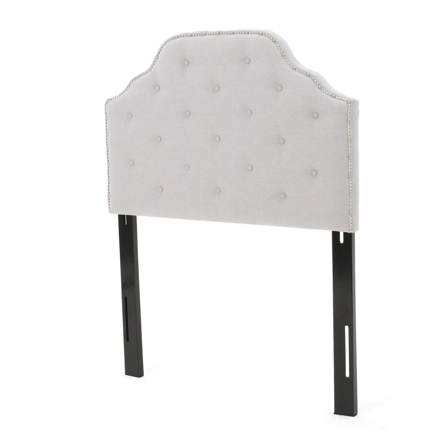 Stylish Twin Sized Headboard For Modern Bedrooms With Upholstered Design And Adjustable Height