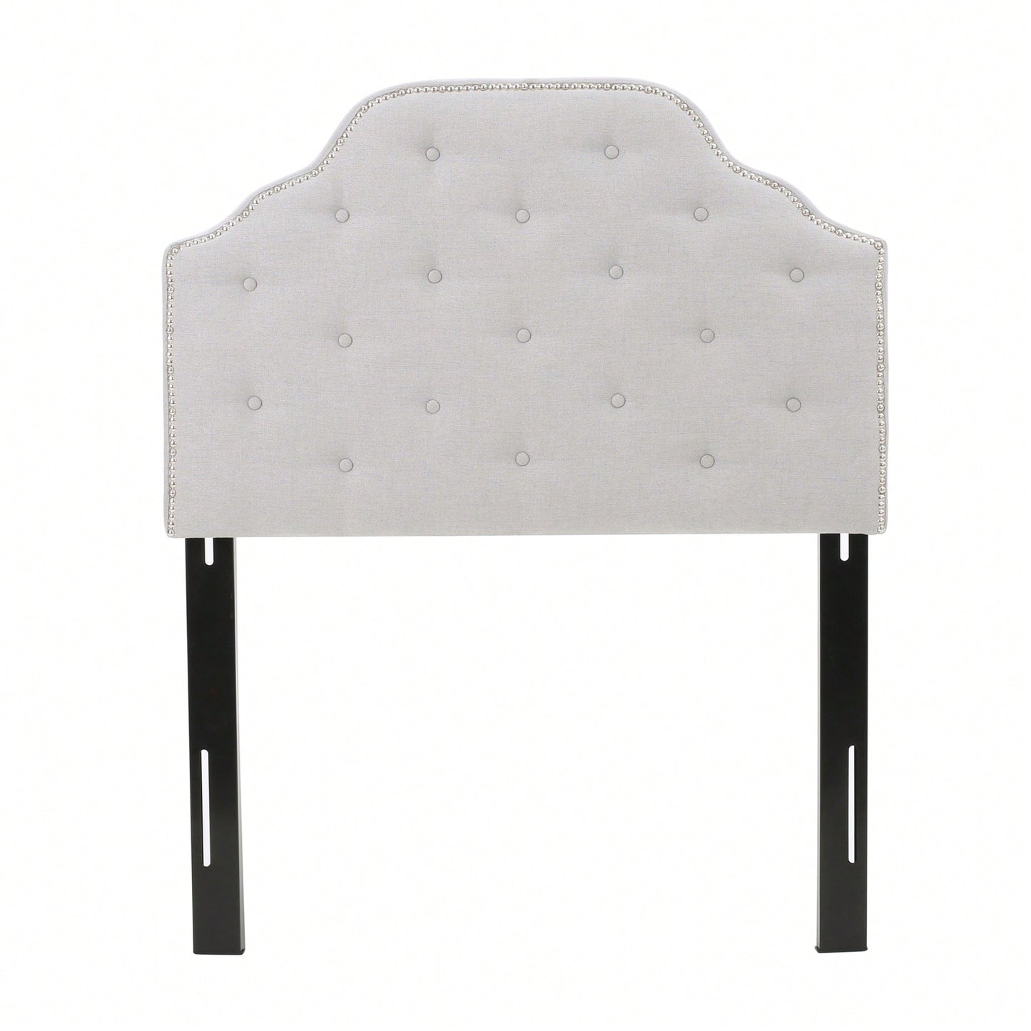 Stylish Twin Sized Headboard For Modern Bedrooms With Upholstered Design And Adjustable Height