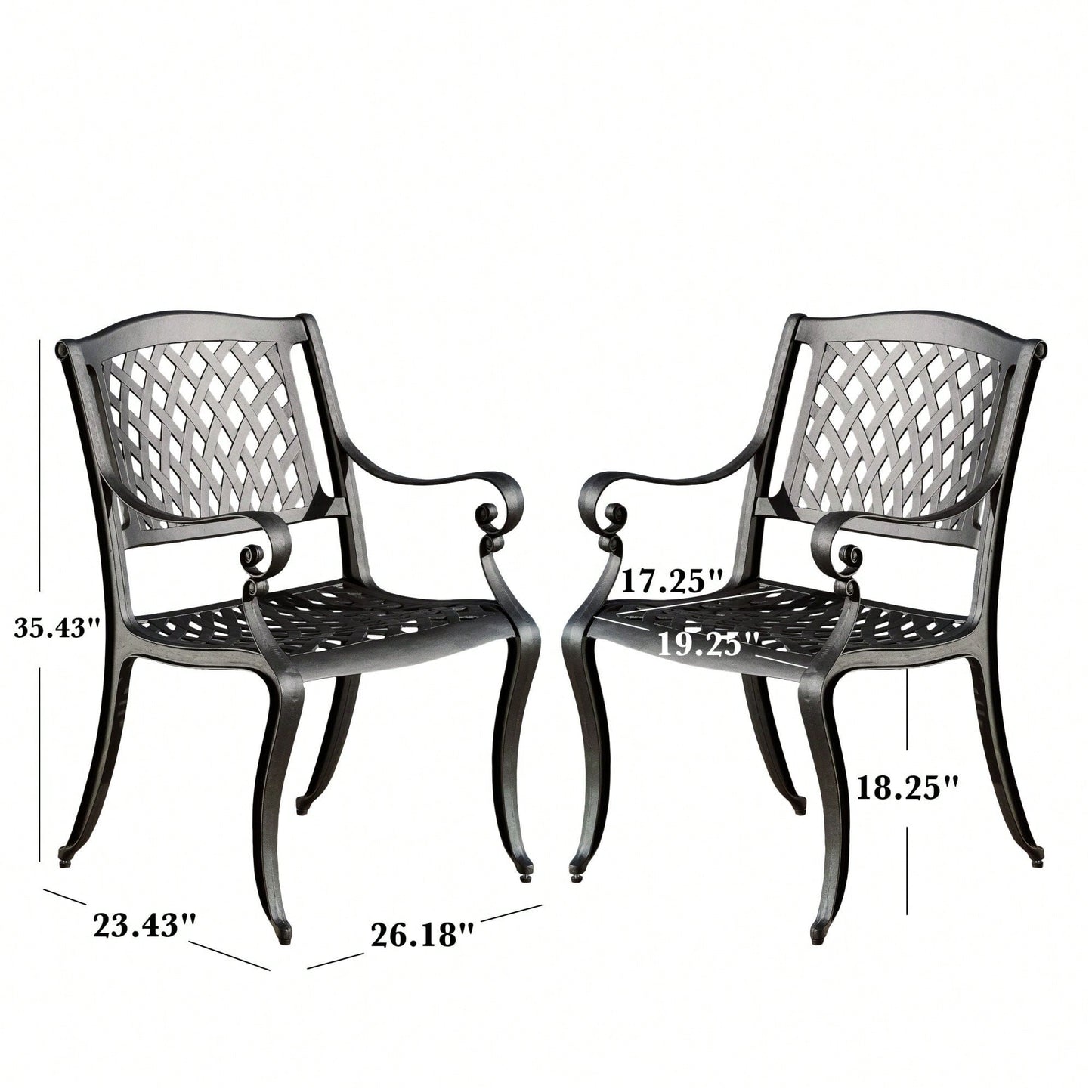 Set Of 2 Modern Mesh Dining Chairs For Stylish Home And Office Decor