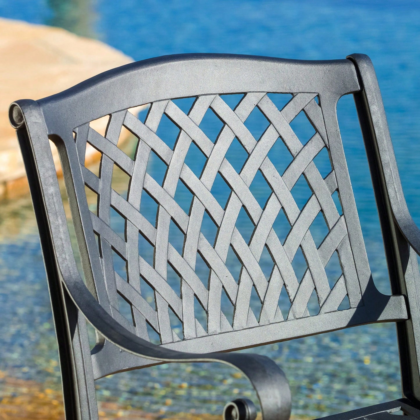 Set Of 2 Modern Mesh Dining Chairs For Stylish Home And Office Decor