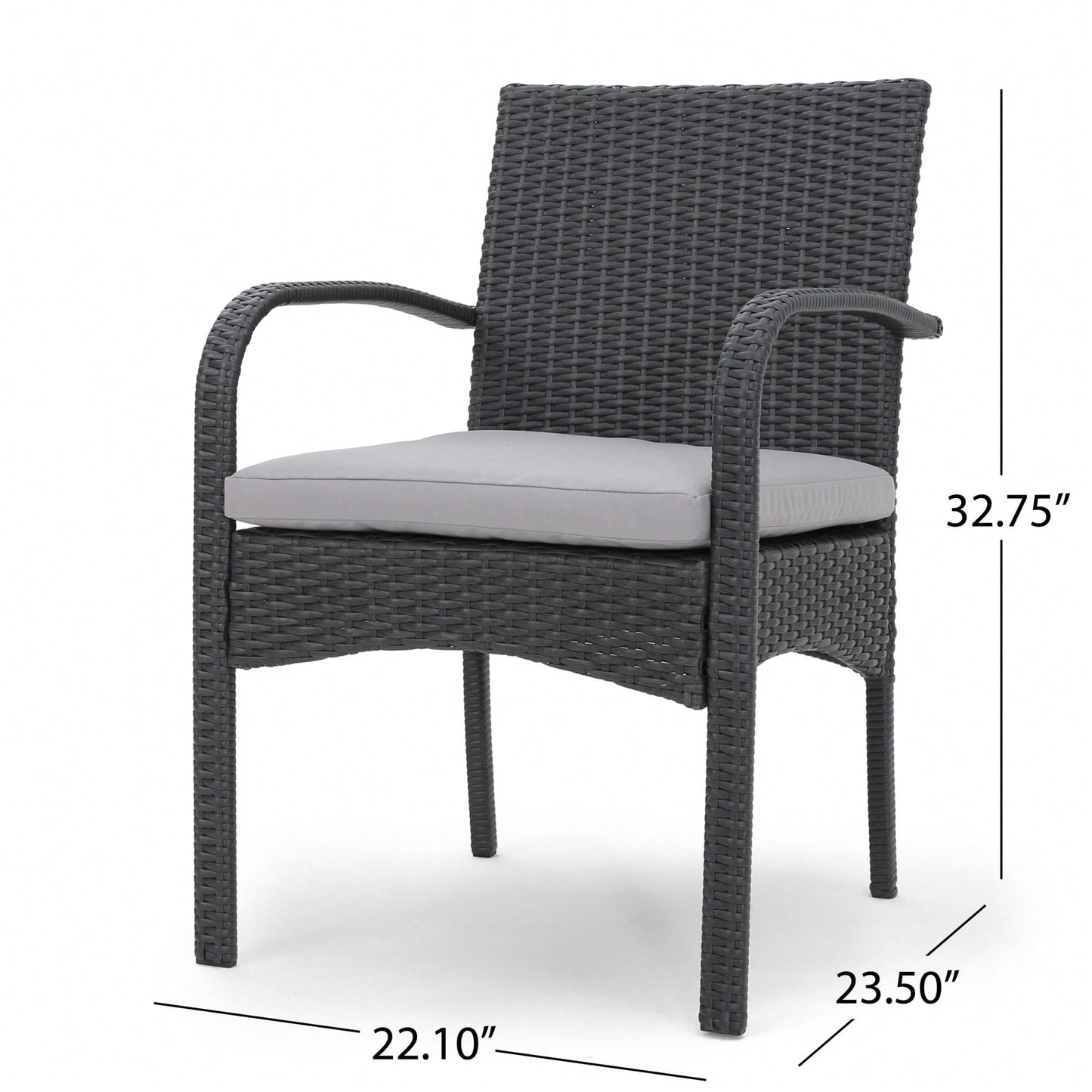 Elegant Wicker Dining Chairs Set Of 2 For Stylish Outdoor And Indoor Seating