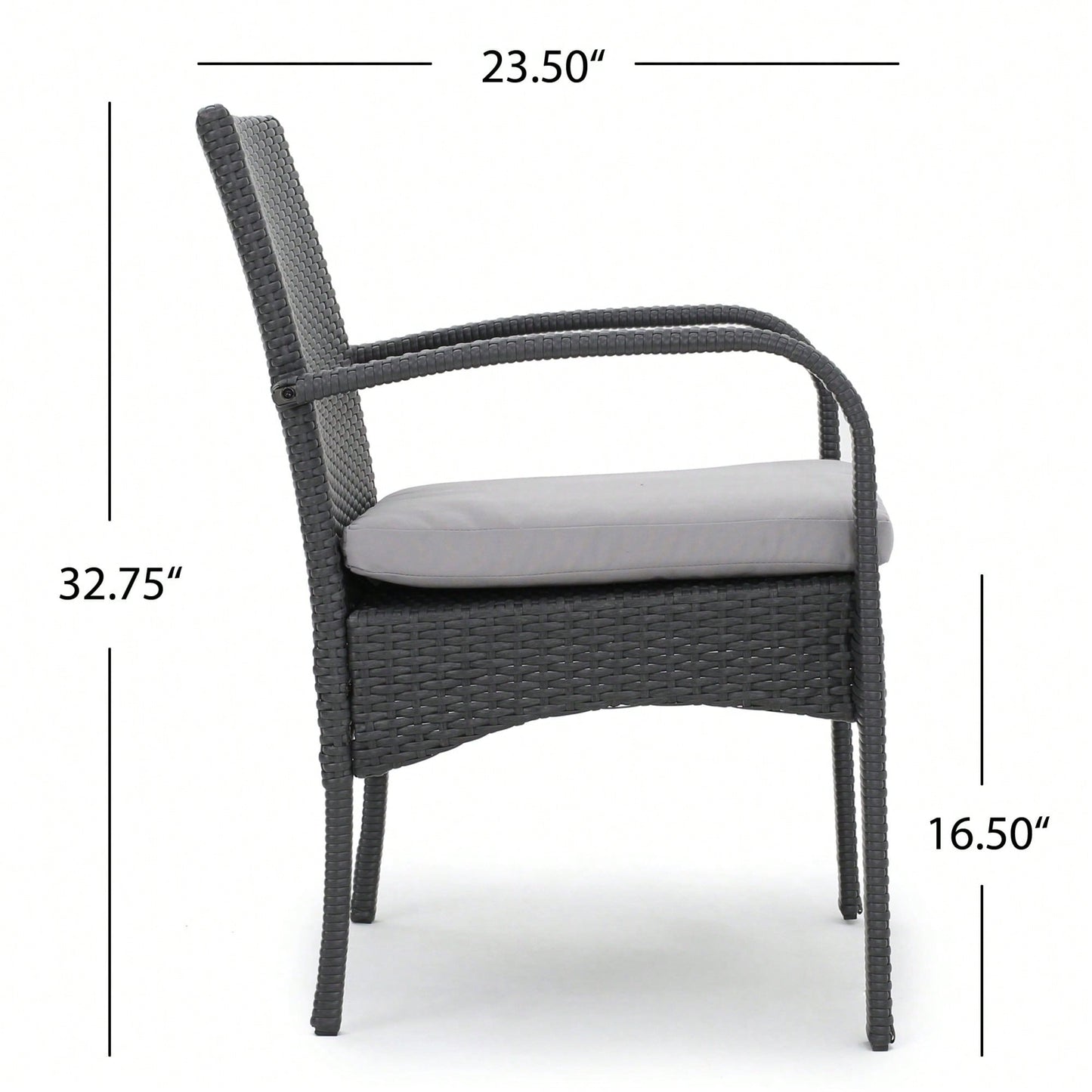 Elegant Wicker Dining Chairs Set Of 2 For Stylish Outdoor And Indoor Seating