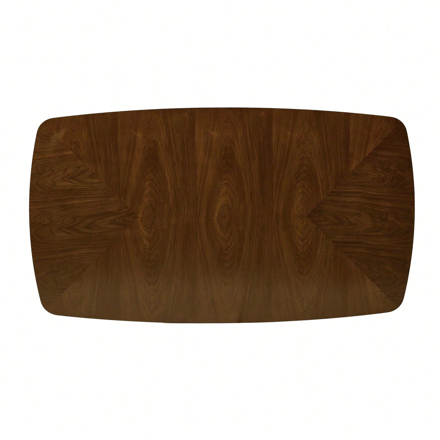 Elegant Walnut Wood Dining Table For Modern Home Decor