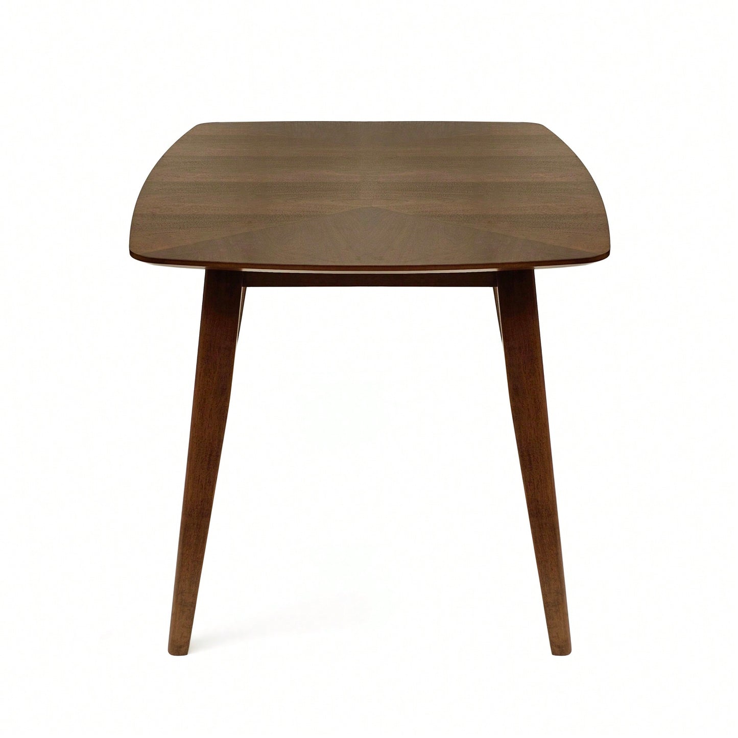 Elegant Walnut Wood Dining Table For Modern Home Decor