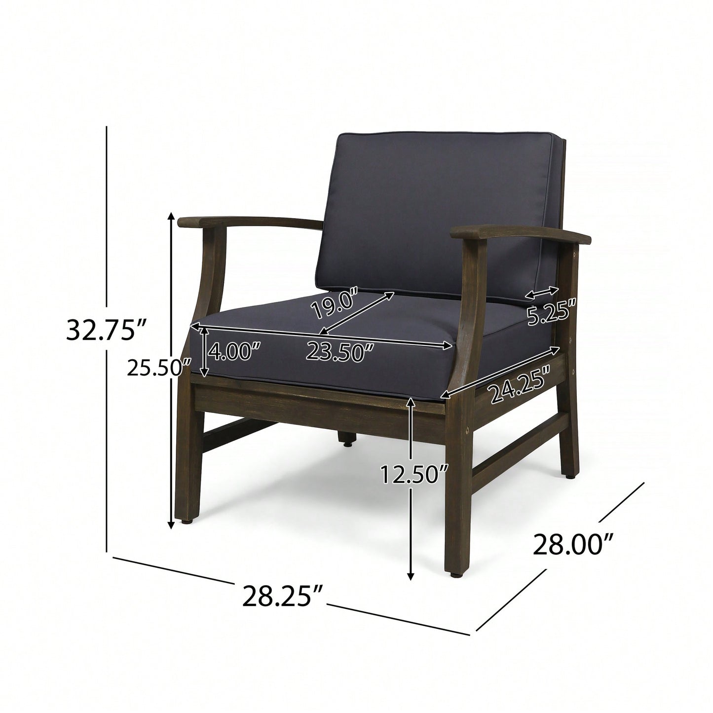 Elegant Modern Club Chair For Stylish Living Room And Lounge Spaces