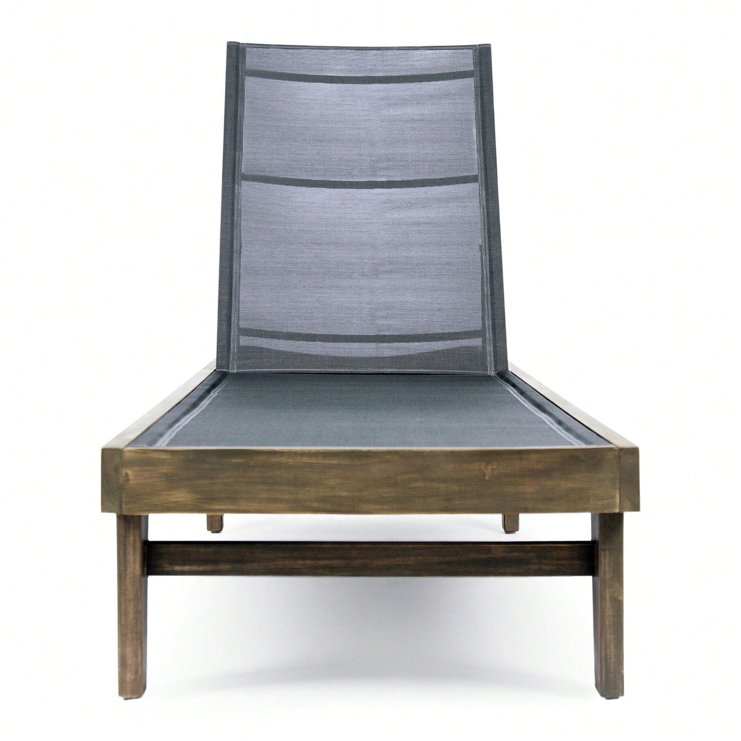 Mesh Outdoor Chaise Lounge For Relaxation And Comfort White