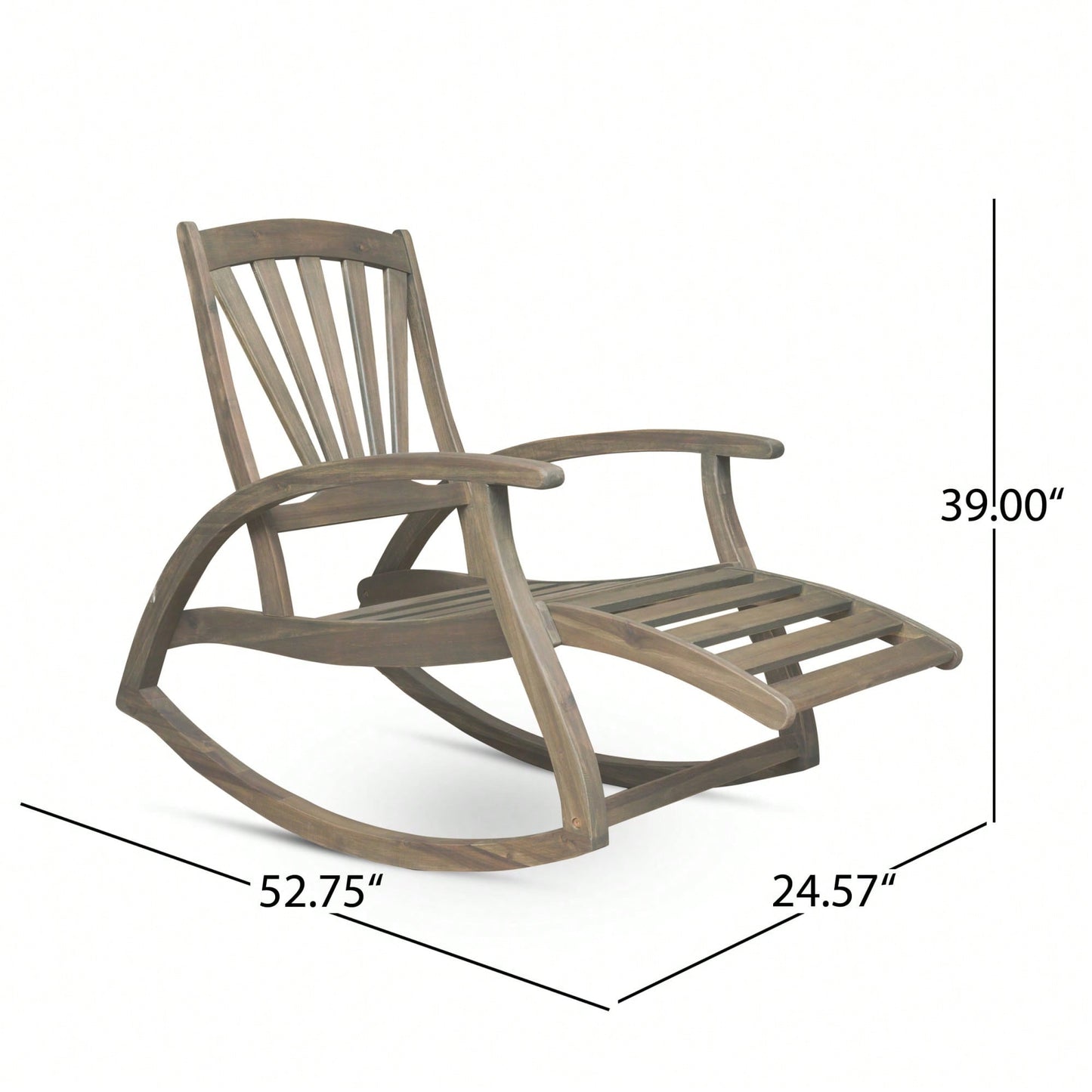 Comfortable Reclining Rocking Chair For Relaxation And Serenity