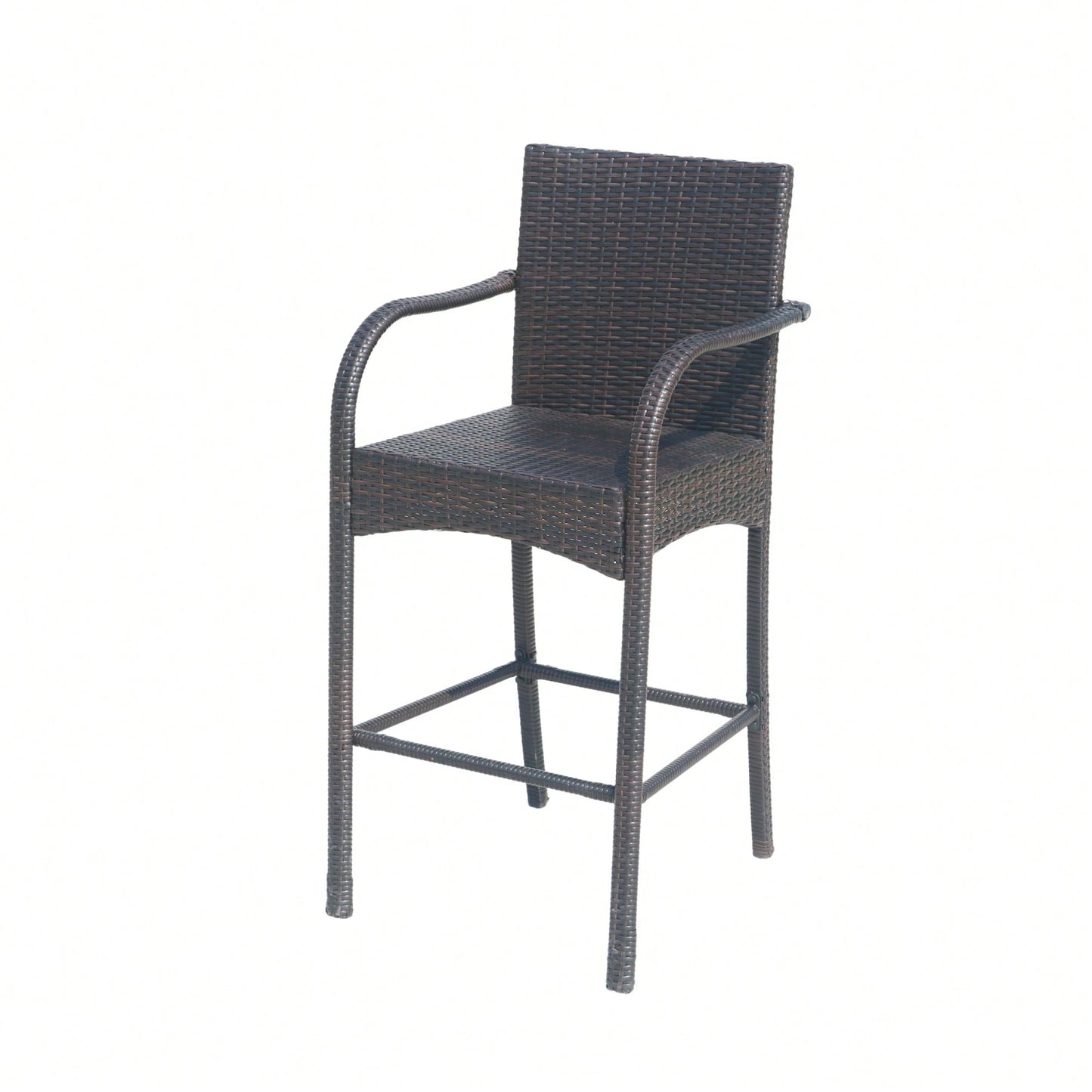 Set Of 2 Stylish Modern Barstool Chair For Dining And Kitchen Spaces