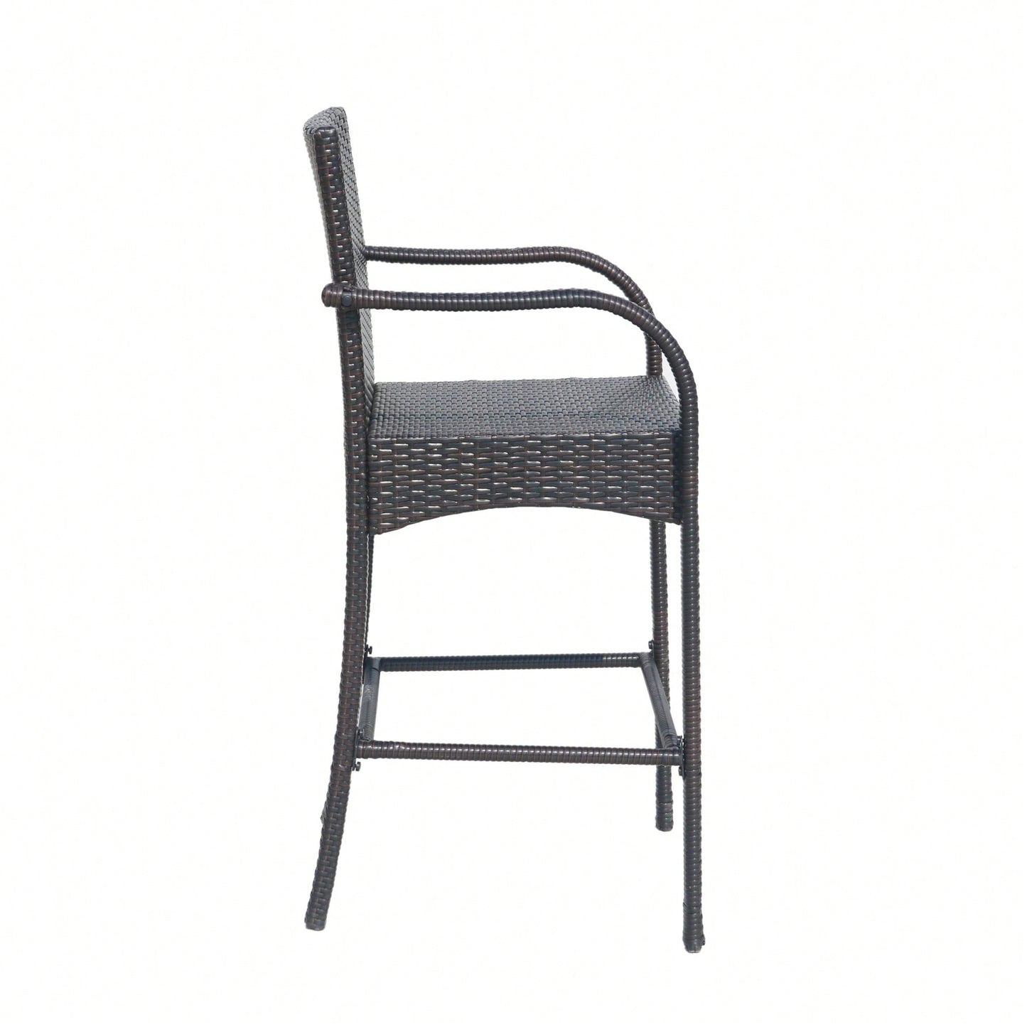 Set Of 2 Stylish Modern Barstool Chair For Dining And Kitchen Spaces