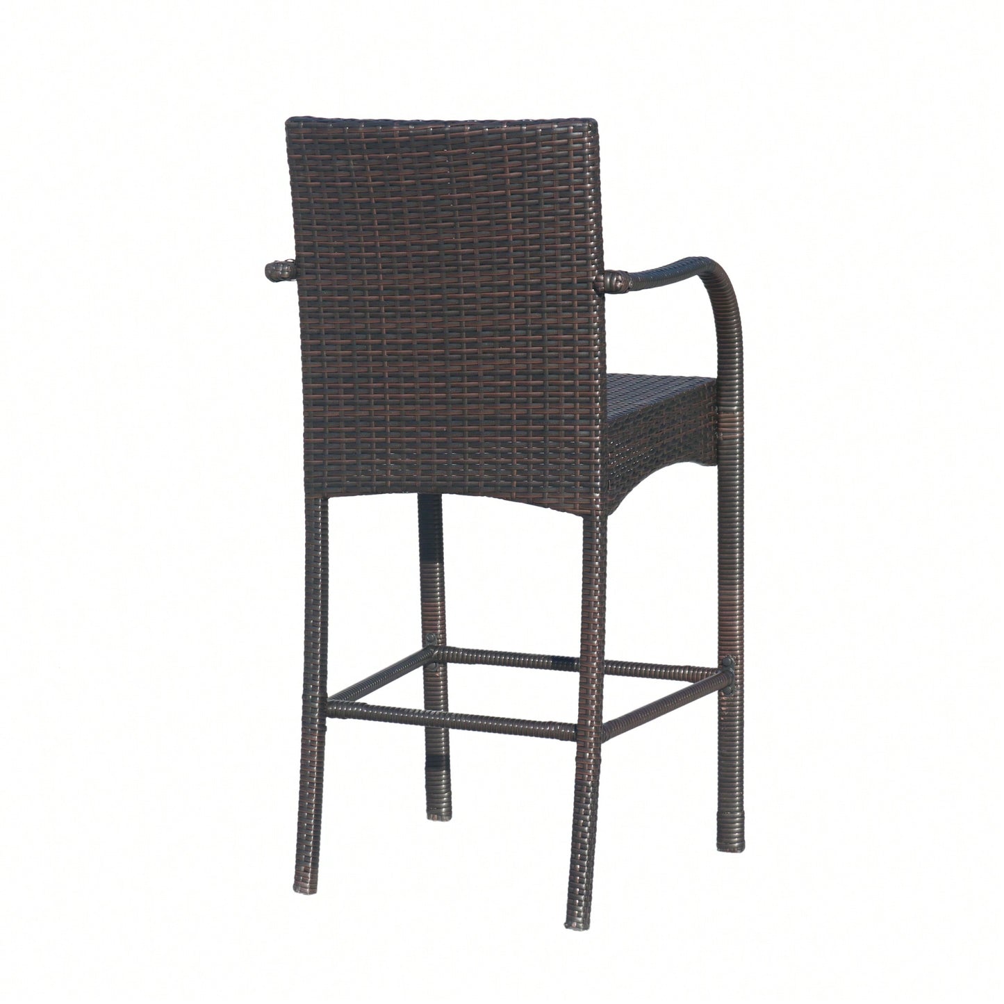 Set Of 2 Stylish Modern Barstool Chair For Dining And Kitchen Spaces