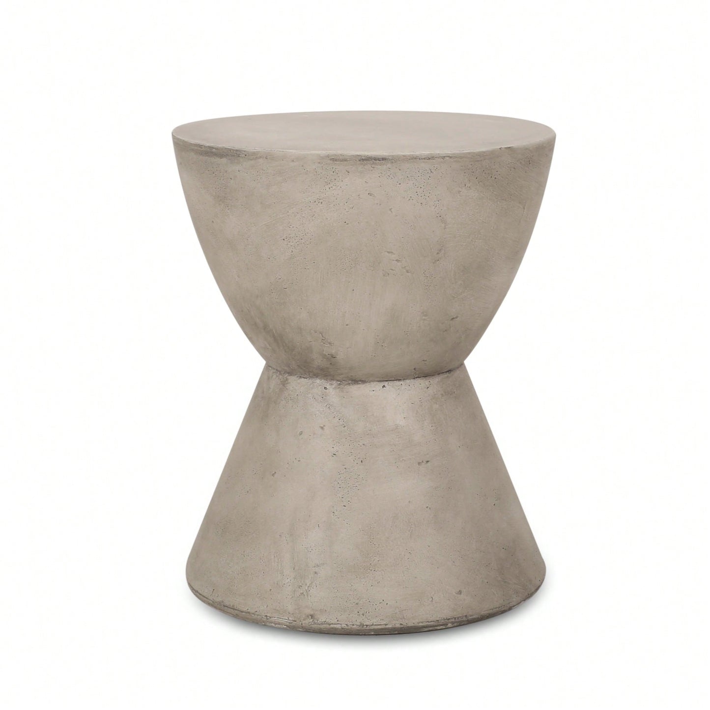 Outdoor MGO Side Table For Patio And Garden Use Light Grey