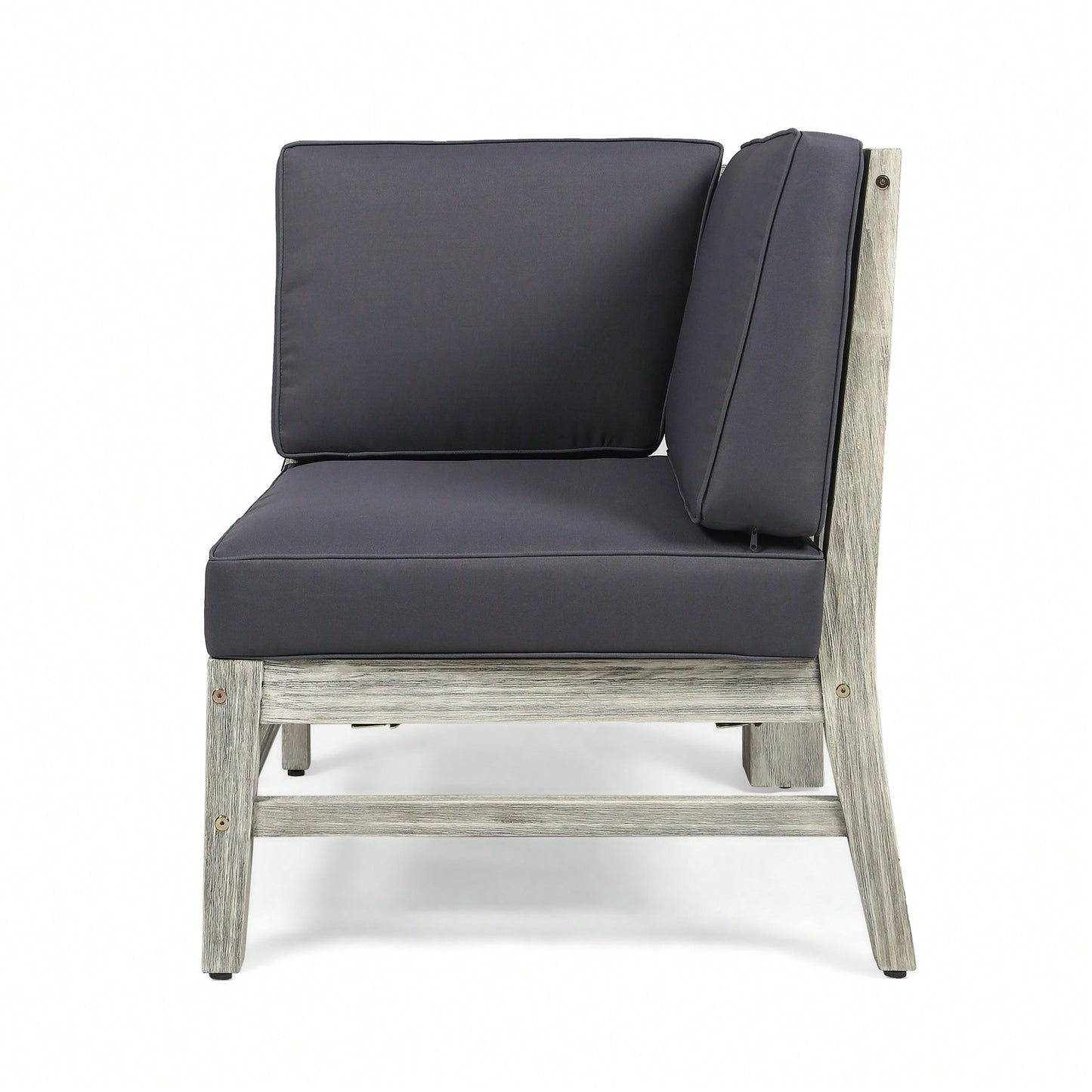 Stylish Grey Corner Chair For Modern Living Spaces