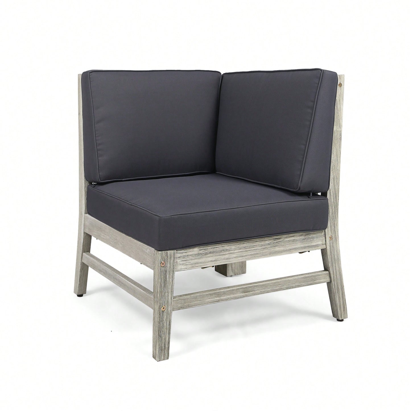 Stylish Grey Corner Chair For Modern Living Spaces