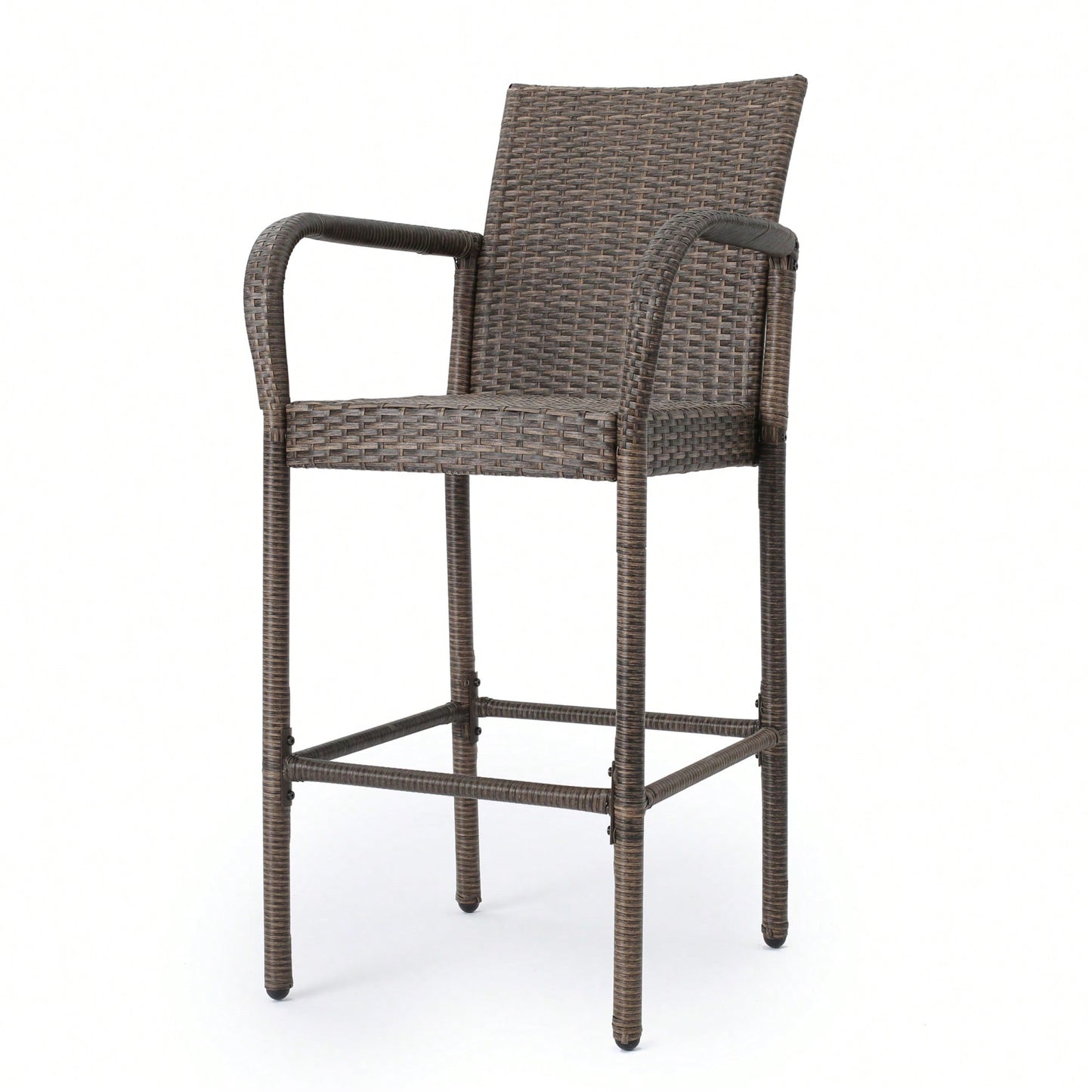 Set Of 2 Elegant Adjustable Height Barstool With Comfortable Upholstered Seat And Modern Design