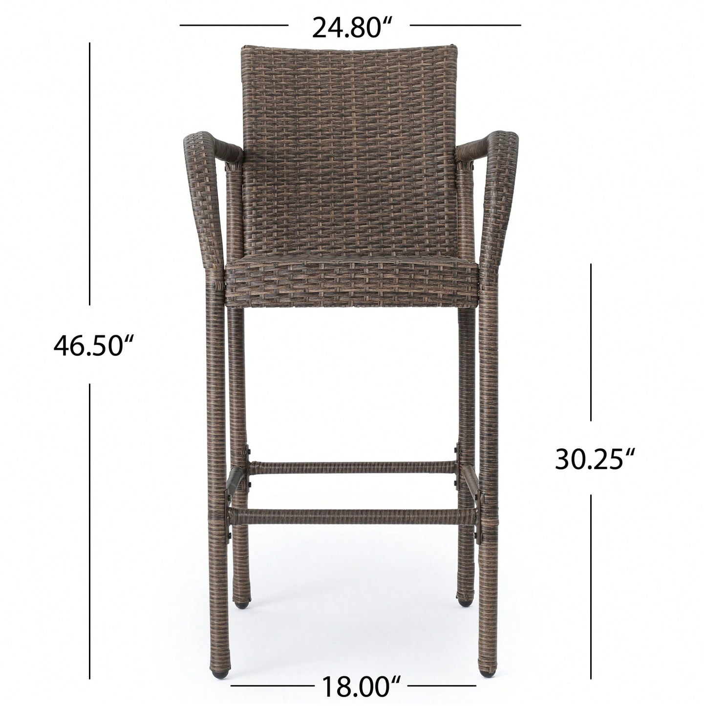 Set Of 2 Elegant Adjustable Height Barstool With Comfortable Upholstered Seat And Modern Design