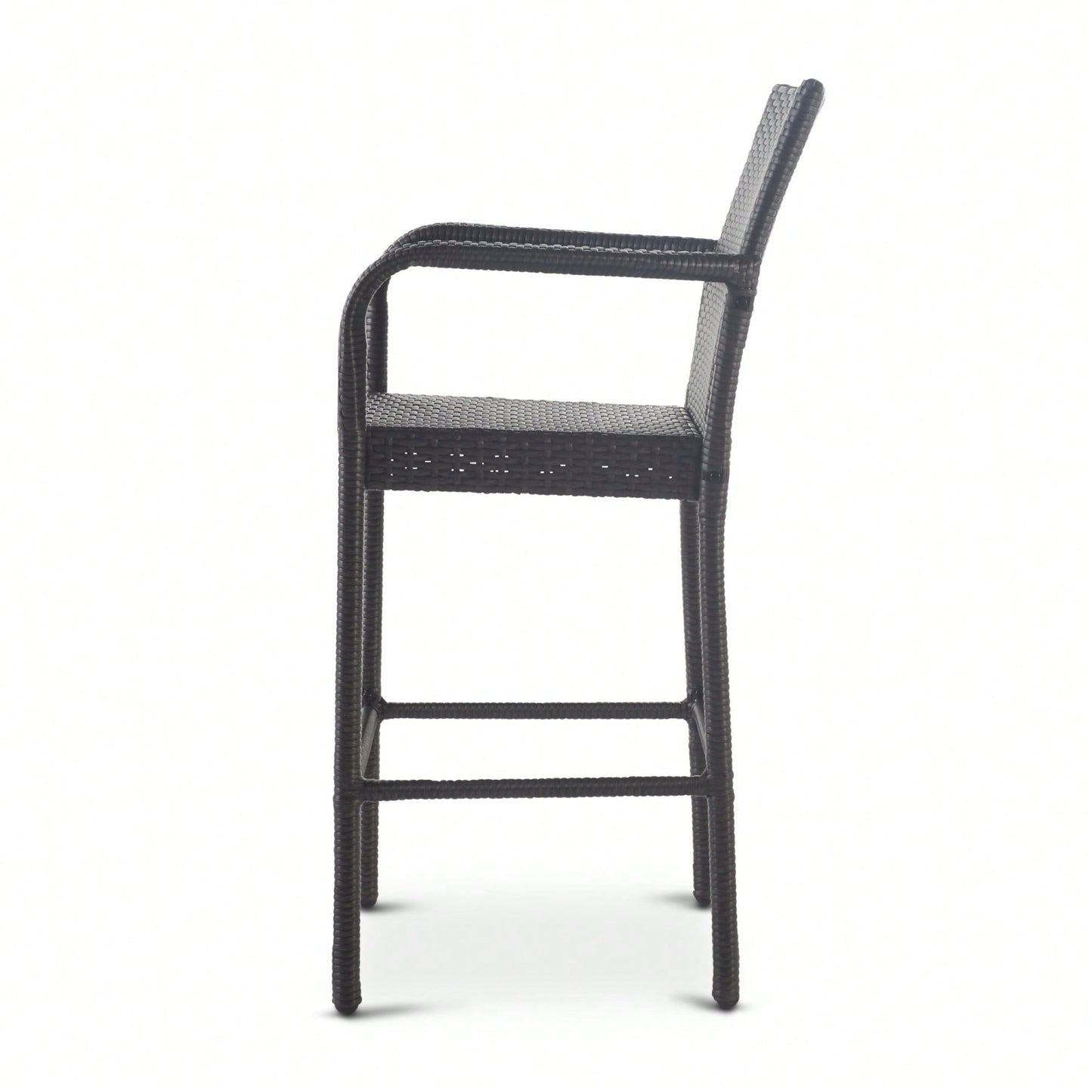 Set Of 2 Elegant Adjustable Height Barstool With Comfortable Upholstered Seat And Modern Design