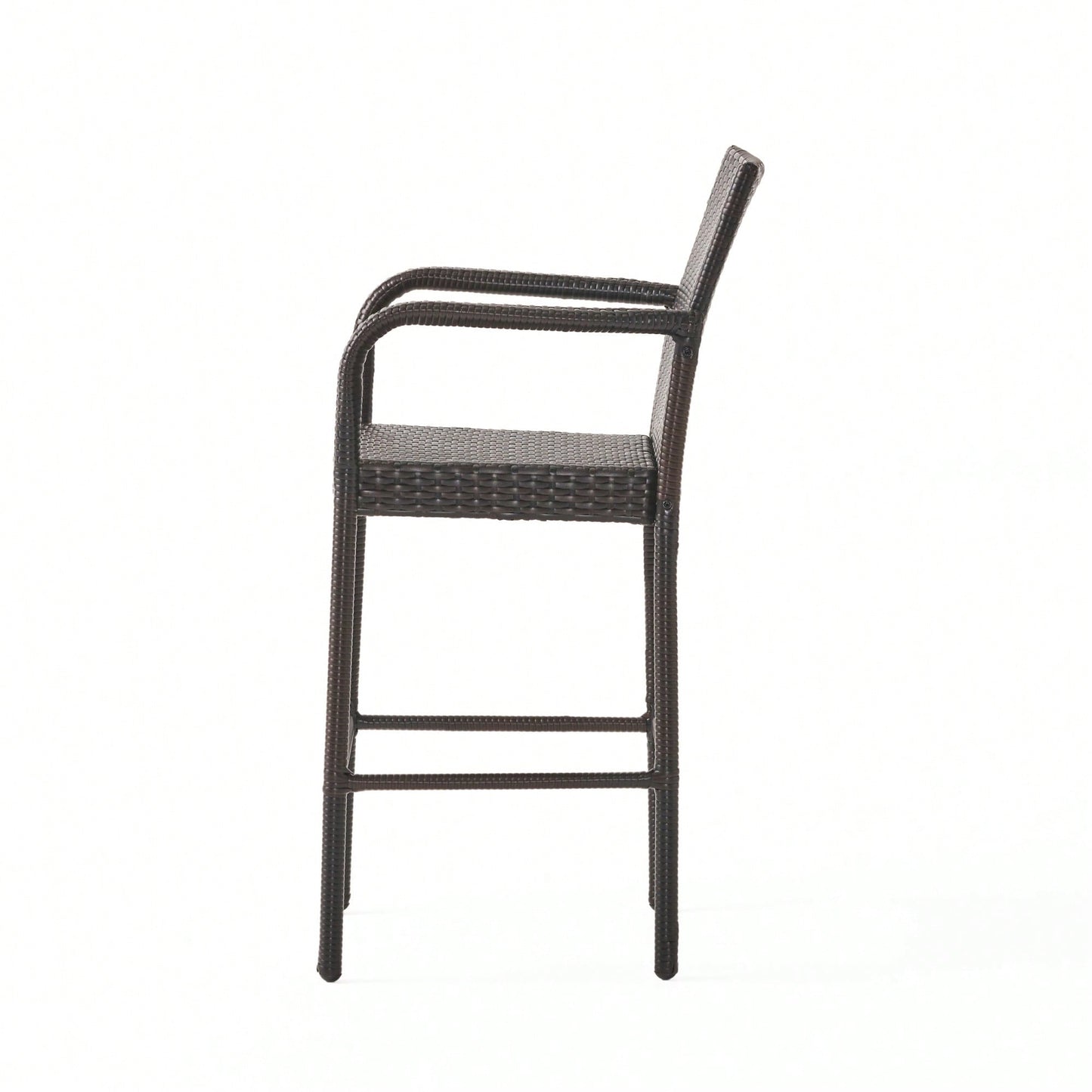 Set Of 2 Elegant Adjustable Height Barstool With Comfortable Upholstered Seat And Modern Design