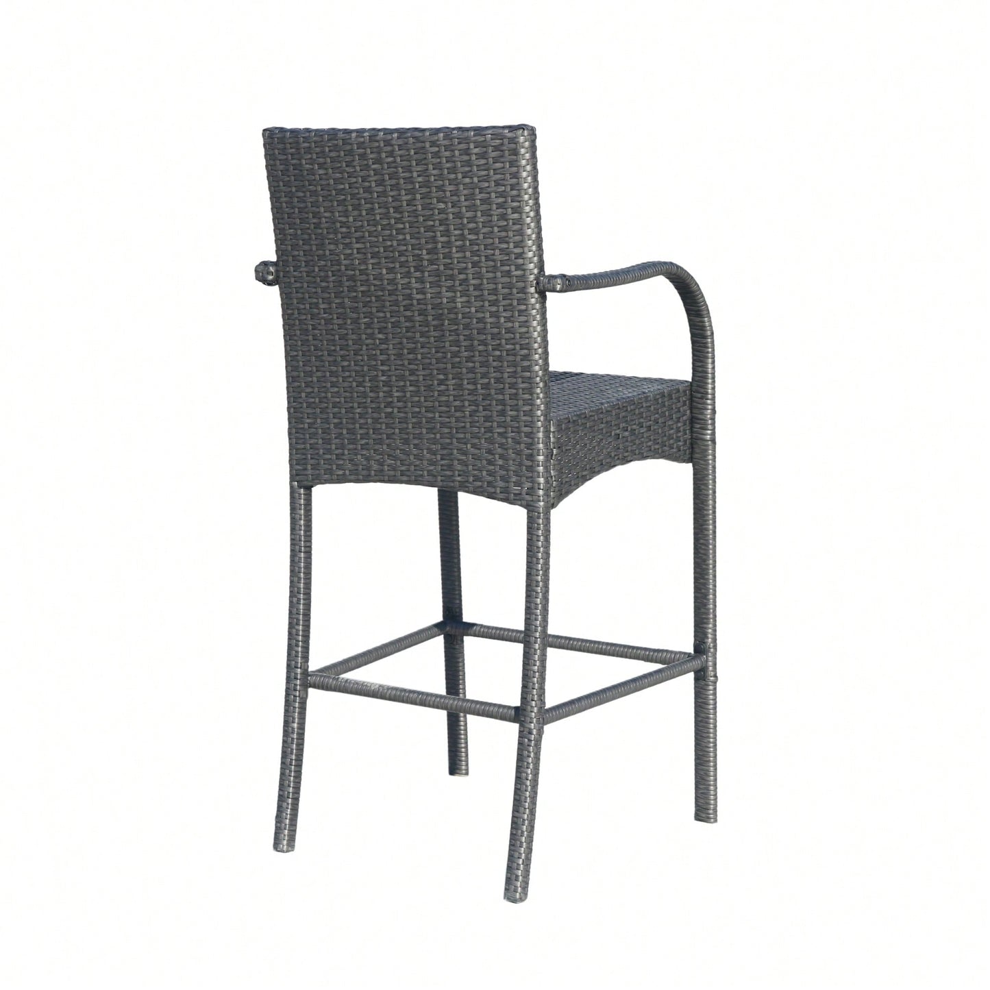 Set Of 2 Stylish Modern Barstool Chair For Dining And Kitchen Spaces