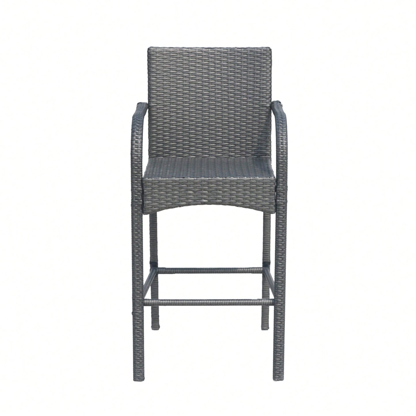 Set Of 2 Stylish Modern Barstool Chair For Dining And Kitchen Spaces